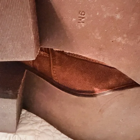 Jeffrey Campbell Sz 9 Free People Brown Tall Lace Up Boots - Picture 12 of 16